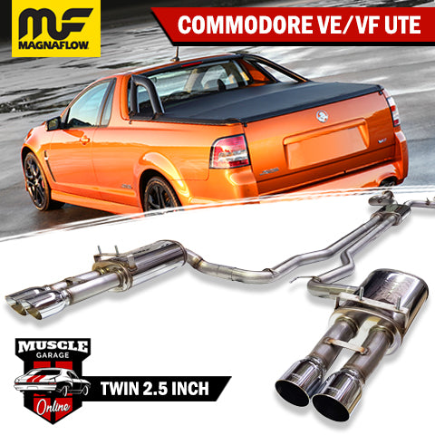 2006-2017 HOLDEN Commodore VE/VF V8 Ute 2.5" Magnaflow Cat-Back Exhaust System