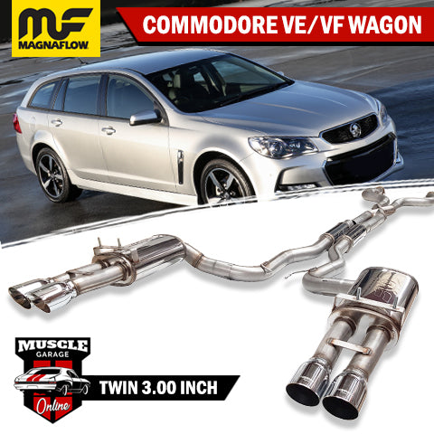 2006-2017 HOLDEN Commodore VE/VF V8 Wagon 3.00" Magnaflow Cat-Back Exhaust System