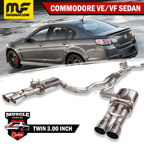 2006-2017 HOLDEN Commodore VE/VF V8 Sedan 3.00" Magnaflow Cat-Back Exhaust System