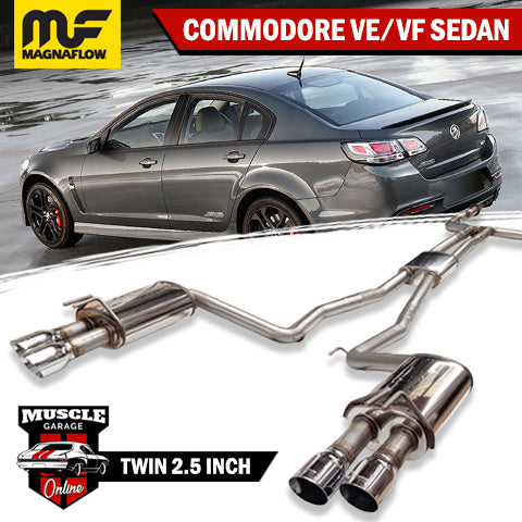 2006-2017 HOLDEN Commodore VE/VF V8 Sedan 2.5" Magnaflow Cat-Back Exhaust System