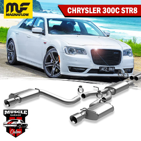 **DISCONTINUED** 15069 2012-2014 CHRYSLER 300C STR8 6.4L Magnaflow Cat-Back Exhaust System