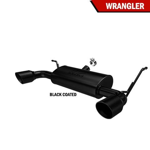 15160 2007-2017 JEEP Wrangler 3.6L - 3.8L Magnaflow Axle-Back Exhaust System
