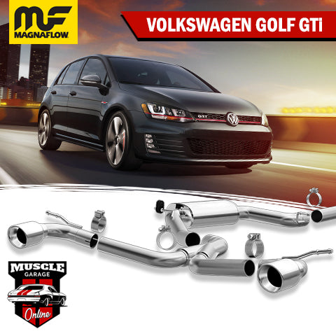 15357 2015-2017 VOLKSWAGEN GOLF GTi 2.0L TURBO Magnaflow Cat-Back Exhaust System