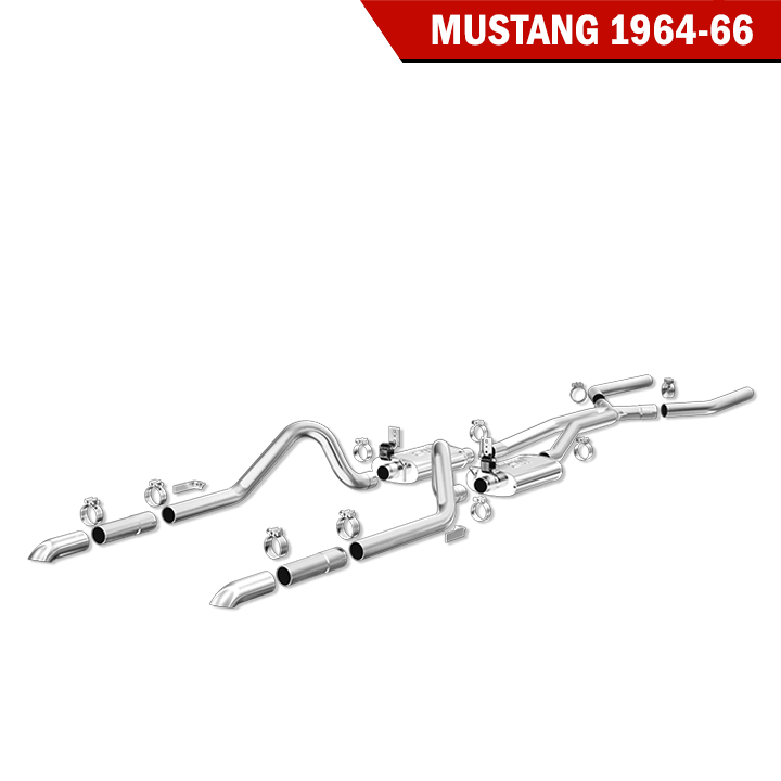 15815 1964-1966 FORD Mustang Magnaflow Crossmember-Back Exhaust System