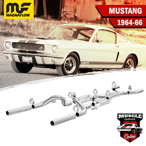 15817 1964-1966 FORD Mustang Magnaflow Crossmember-Back Exhaust System