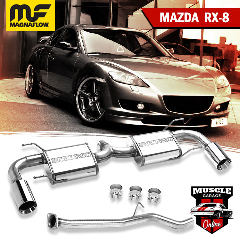 15823 2004-2011 MAZDA RX8 R2 1.3L Magnaflow Cat-Back Exhaust System