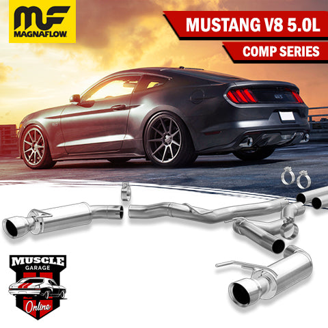19101 2015-2017 FORD Mustang V8 Magnaflow Cat-Back Exhaust System