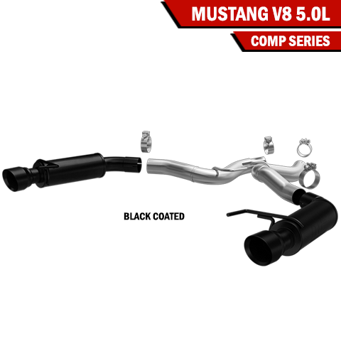 19255 2015-2017 FORD Mustang V8 Magnaflow Axle-Back Exhaust System
