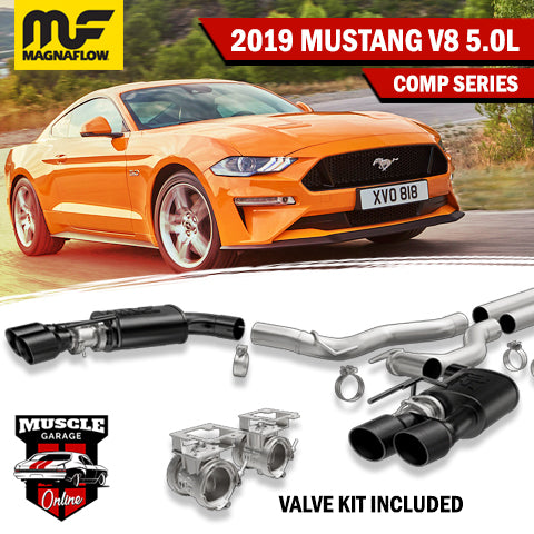 19369 2018-2020 FORD Mustang V8 Comp Series Magnaflow Cat-Back Exhaust System