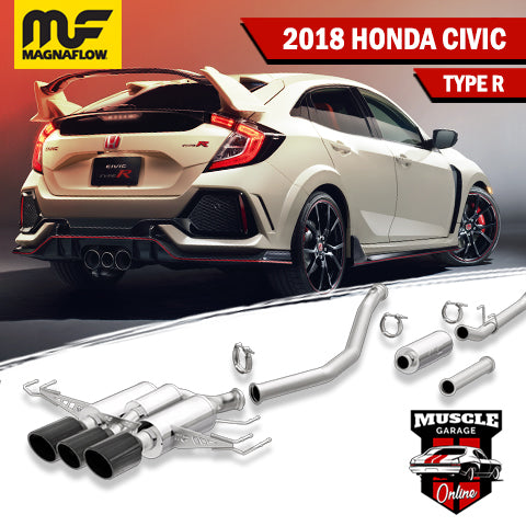 19383 2017-2019 HONDA Civic Type R 2.0L Magnaflow Cat-Back Exhaust System