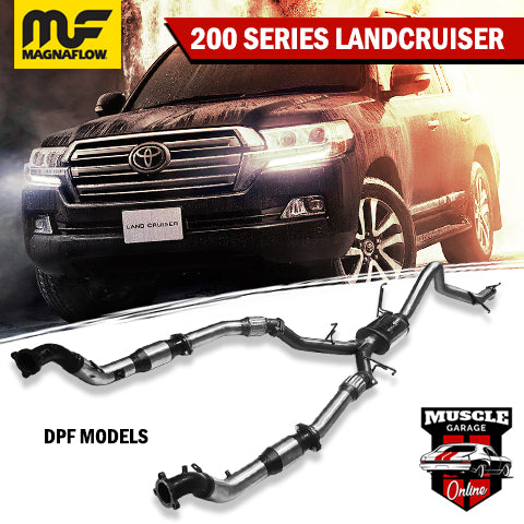 2015-2020 TOYOTA 200 SERIES Landcruiser 4.5L Magnaflow Turbo-Back Exhaust System