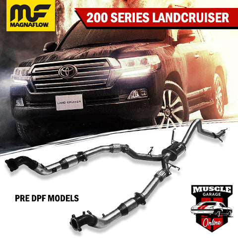 2008-2014 TOYOTA 200 SERIES Landcruiser 4.5L Magnaflow Turbo-Back Exhaust System
