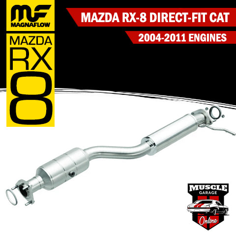 23909 2004 - 2011 MAZDA RX-8 Ceramic Core Stainless Steel Magnaflow Catalytic Converter