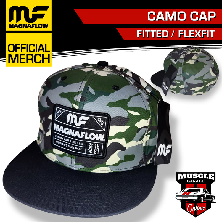 Magnaflow Camo Fitted Flexfit Hat Cap