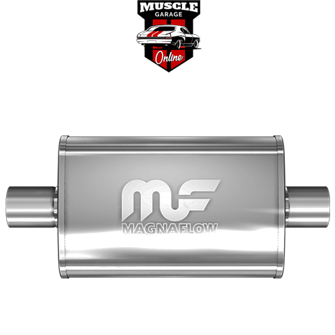 14319 - 3" Inlet/Outlet 4"x9"x14" Body - Stainless Steel Magnaflow Muffler