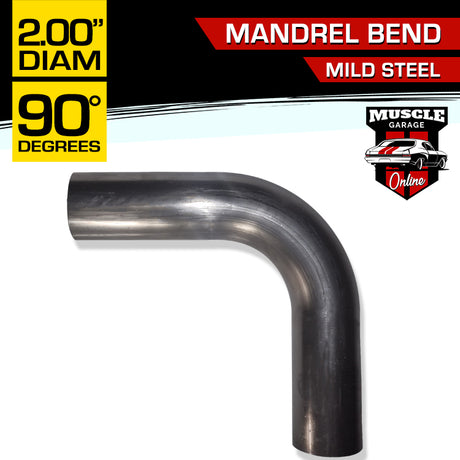 Mandrel Bend 2.00" O.D. (51mm) Mild Steel