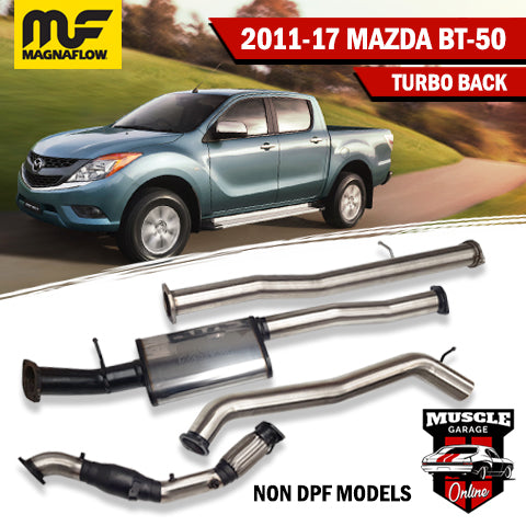 2011-2017 MAZDA BT-50 3.2L TD Magnaflow Turbo-Back Exhaust System