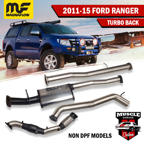 2011-2017 FORD Ranger 3.2L TD Magnaflow Turbo-Back Exhaust System