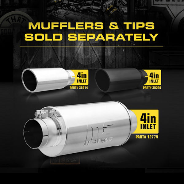 17878 1999-2006 FORD F250/ F350 Super Duty V8 7.3L Magnaflow Turbo-Back Exhaust System