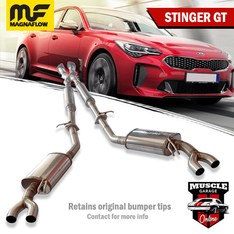 2017-2019 KIA Stinger GT 3.3L TWIN TURBO Magnaflow Cat-Back Exhaust System
