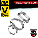 10173 - 6.00" V-Band Kit MagnaFlow Stainless Steel Vband Clamp