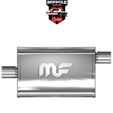 14225 - 2.25" Inlet/Outlet 5"x8"x14" Body - Stainless Steel Magnaflow Muffler