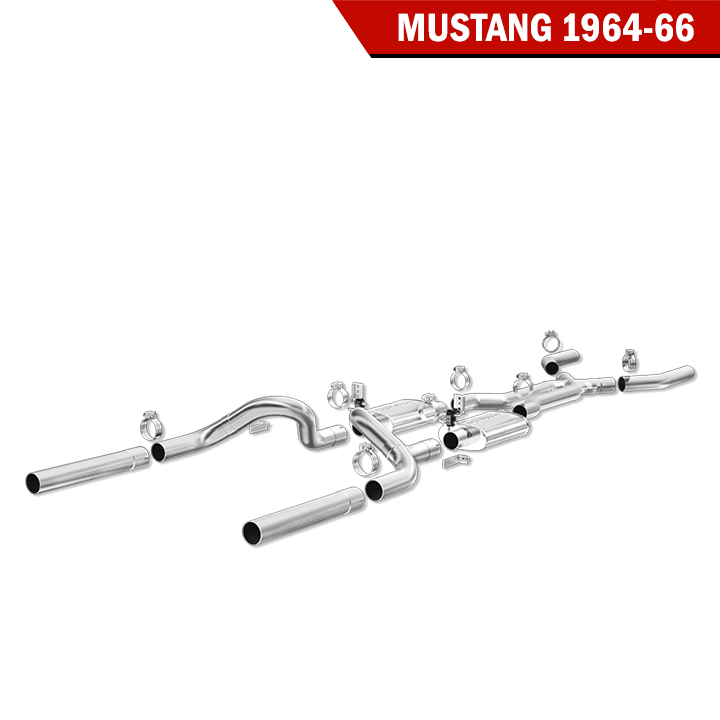 15817 1964-1966 FORD Mustang Magnaflow Crossmember-Back Exhaust System