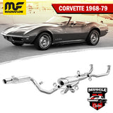 16799 1968-1969 CHEVROLET Corvette Magnaflow Crossmember-Back Exhaust System