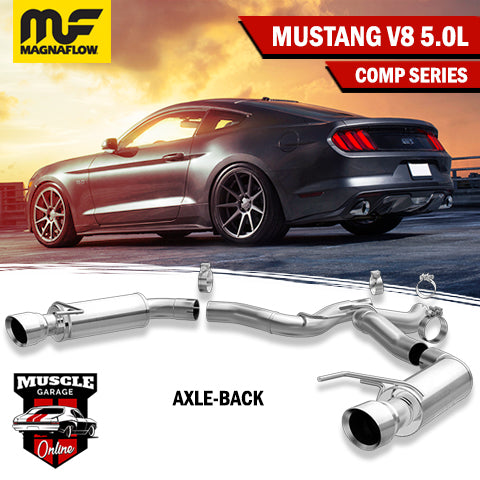 19103 2015-2017 FORD Mustang V8 Magnaflow Axle-Back Exhaust System