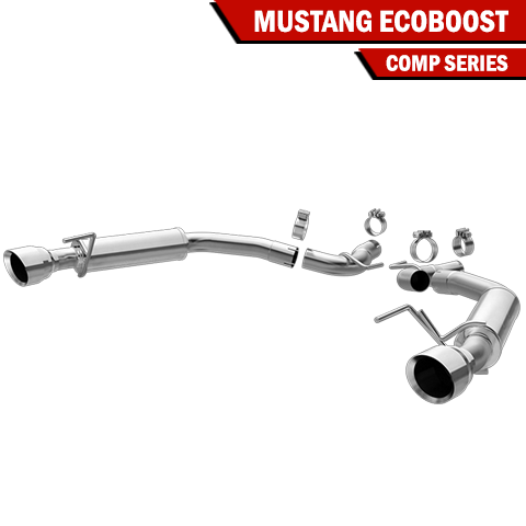 19179 2015-2017 FORD Mustang Ecoboost Magnaflow Axle-Back Exhaust System