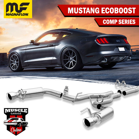 19191 2015-2017 FORD Mustang Ecoboost Magnaflow Cat-Back Exhaust System