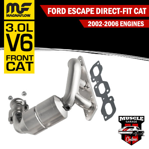 24367 2002 - 2006 FORD Escape Stainless Steel Magnaflow Manifold Catalytic Converter