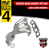 50487 2004 - 2005 TOYOTA RAV4 Stainless Steel Magnaflow Manifold Catalytic Converter