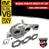 50811 2001 - 2005 MAZDA Tribute Stainless Steel Magnaflow Manifold Catalytic Converter