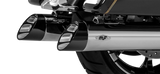 7200805 2017-2019 HARLEY DAVIDSON Touring Hitman Series Slip-On Exhaust Muffler Set