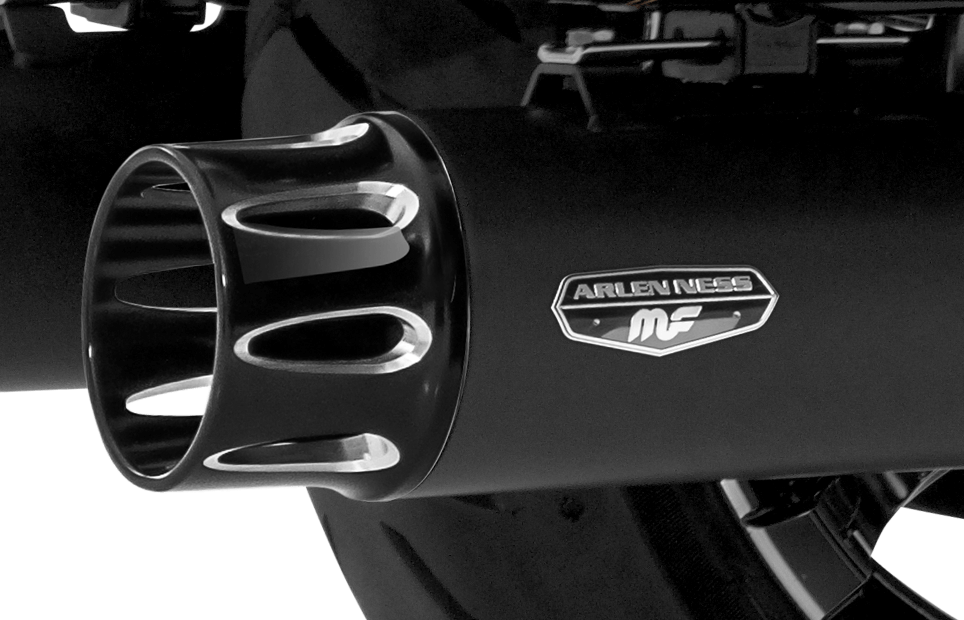 7201105 2017-2019 HARLEY DAVIDSON Touring Deep Cut Series Slip-On Exhaust Muffler Set
