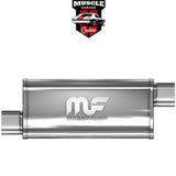 14261 - 3" Inlet/Outlet 8"x5"x24" Body - Stainless Steel Magnaflow Muffler