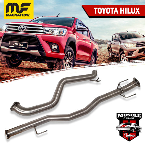 2016-2020 TOYOTA Hilux 2.8L Magnaflow DPF-Back Pipe Only Exhaust System
