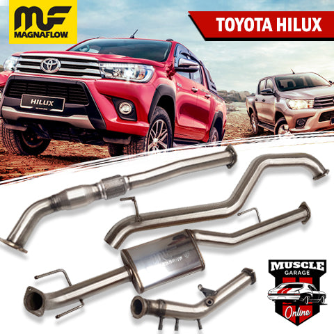 2016-2020 TOYOTA Hilux 2.8L Magnaflow Turbo-Back Exhaust System