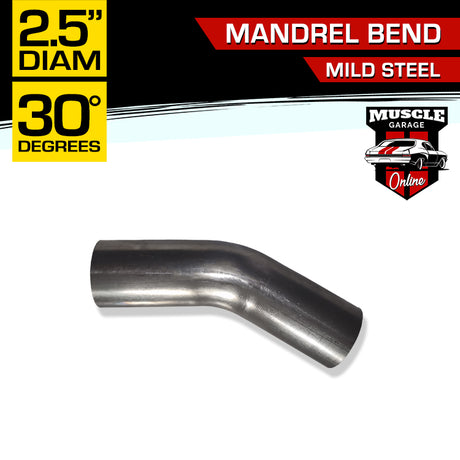 Mandrel Bend 2.50" O.D. (63mm) Mild Steel