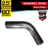 Mandrel Bend 2.50" O.D. (63mm) Mild Steel