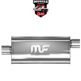 14226 - 2.5" Inlet/Outlet 8"x5"x14" Body - Stainless Steel Magnaflow Muffler